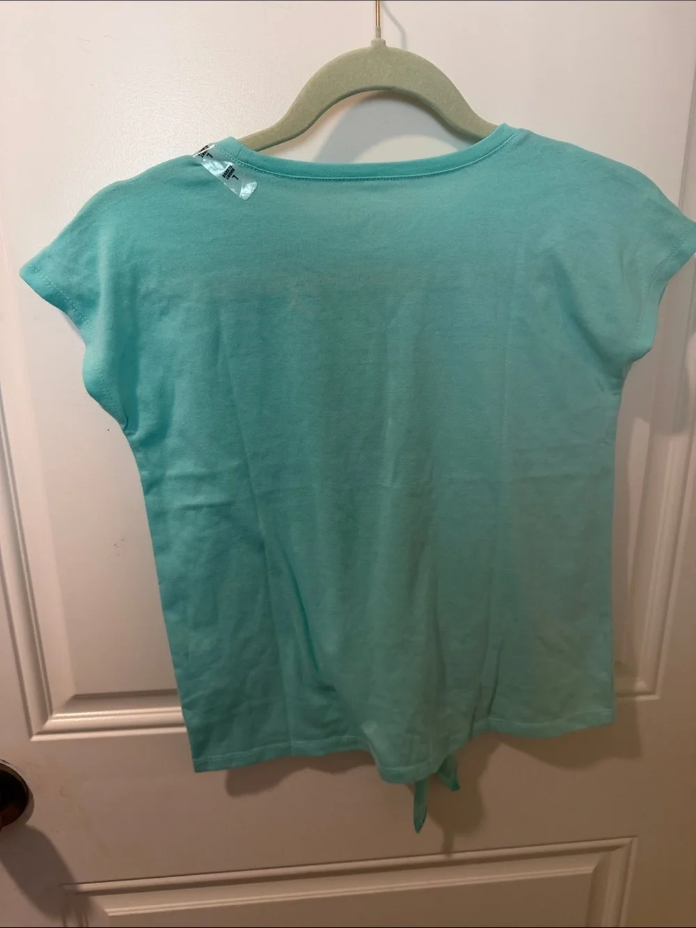 The Children's Place girls size 12 NWT White & Mint Green - Shorts & Tee